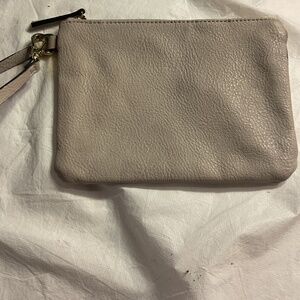 Steve Madden Wristlet - Tan 8 x 6 in